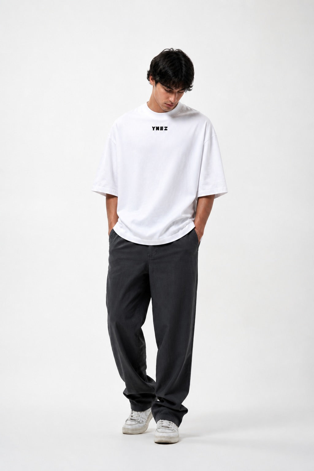 YNEZ oversized  t-shirt